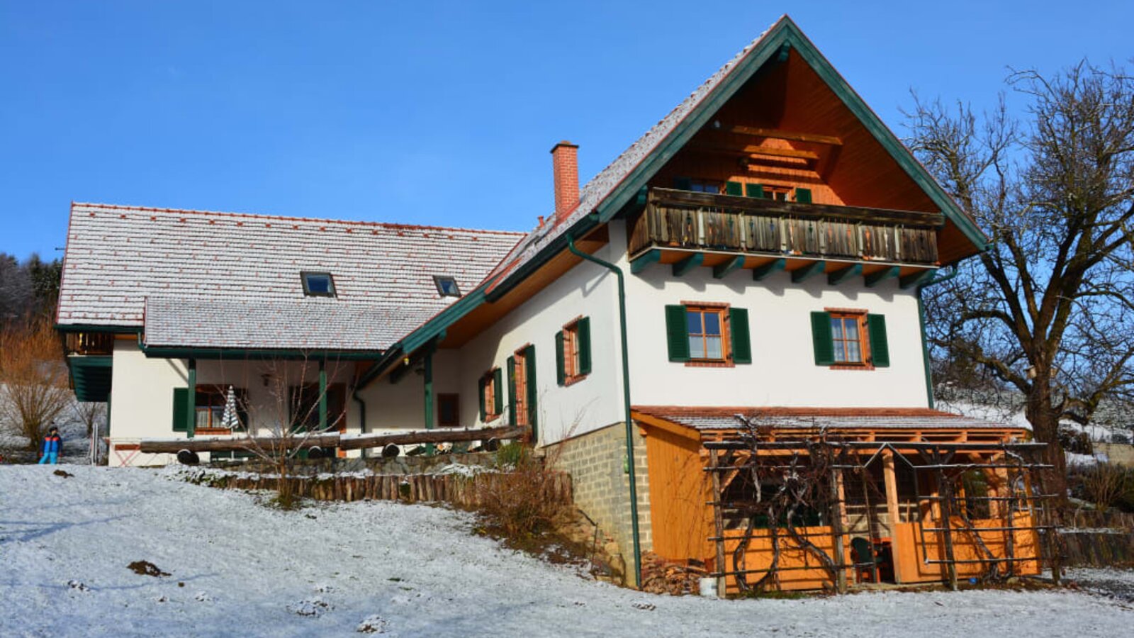 Holiday home in winter