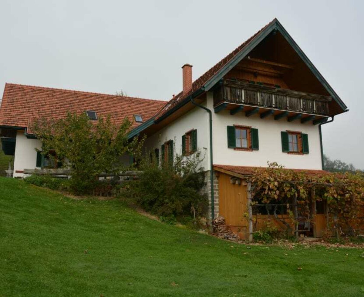 Holiday home in autumn