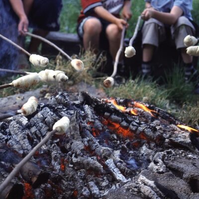 Bread on a stick