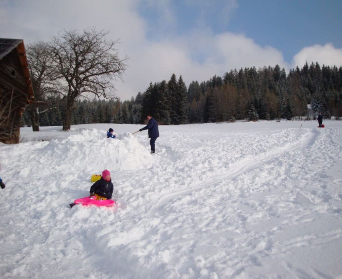 Winter fun at Prosi Cabin