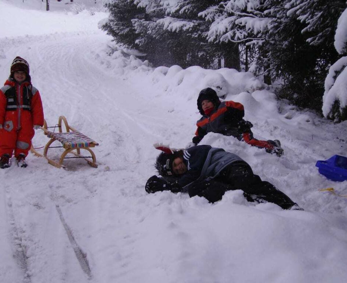 The joy of the first snow