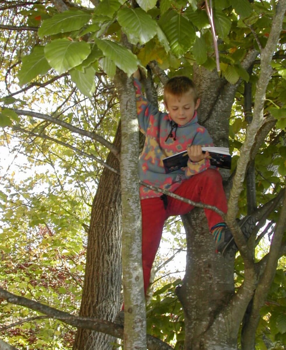 Rustling in the "leafy woods"