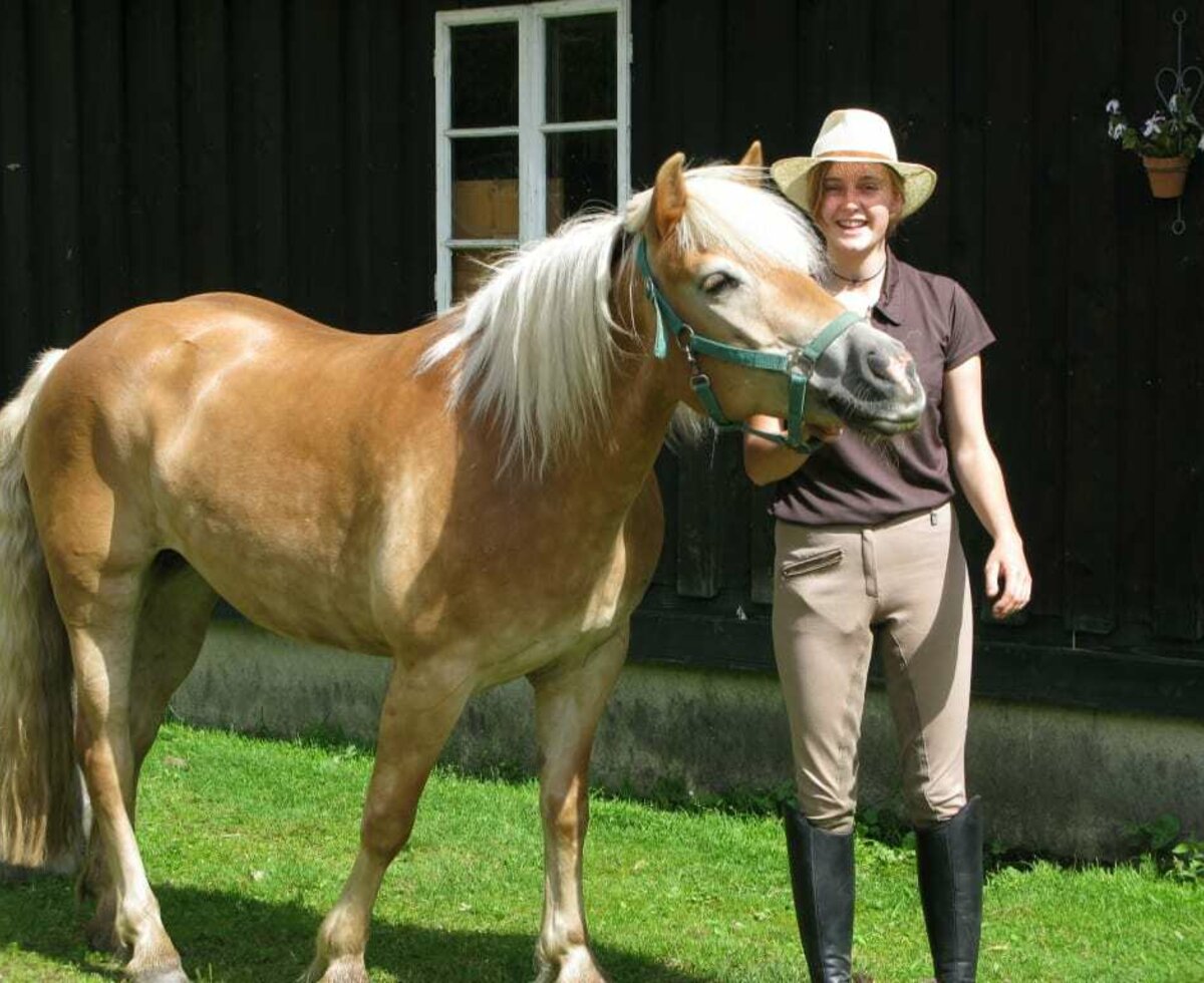 Anne with Liesje