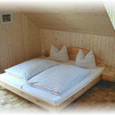 Beds in the holiday apartment