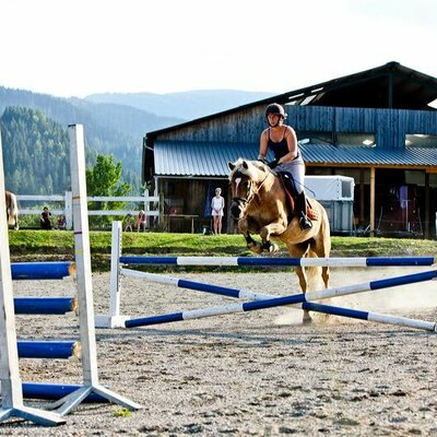 Show jumping course