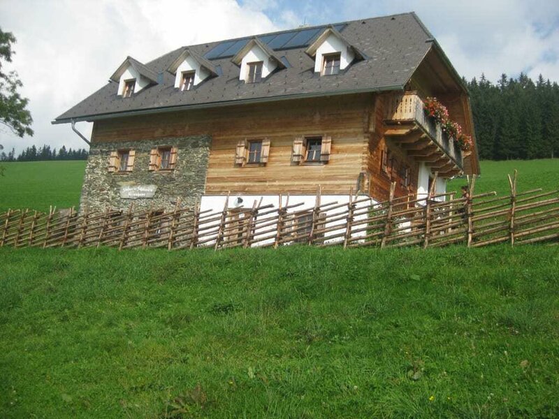 Stone and wood apartments