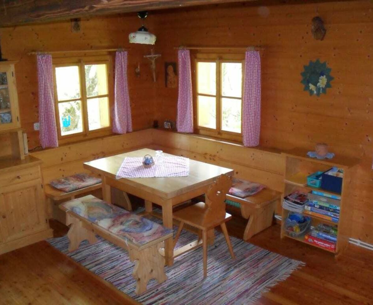 Dining nook in the kitchen/living room