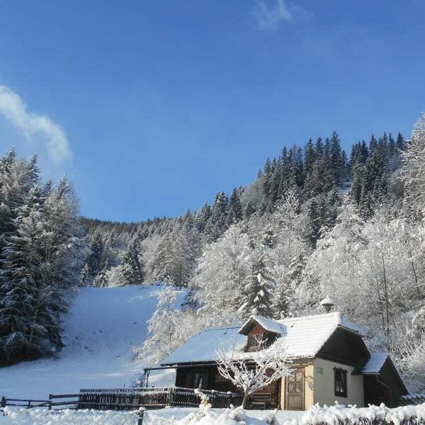 Umundumhütte on a beautiful wintersday