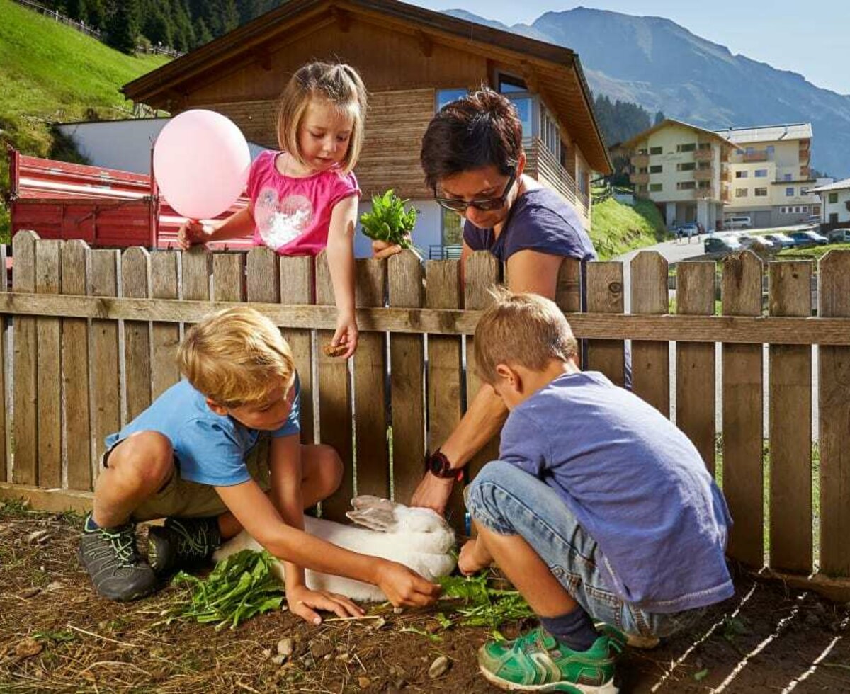 kids at the farm