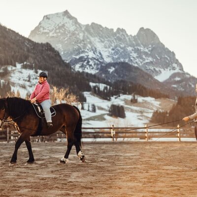 Riding at Feriengut Oberhabach