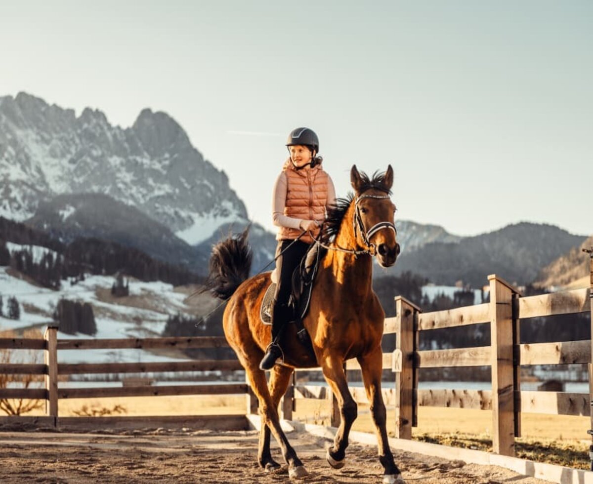 Riding at Feriengut Oberhabach