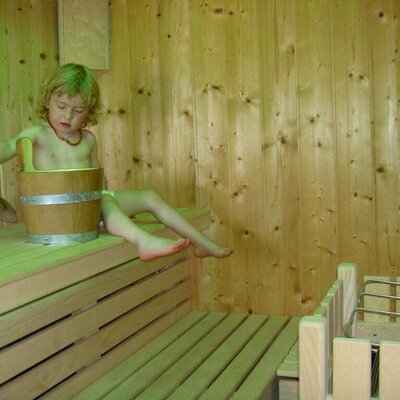 Sauna interior