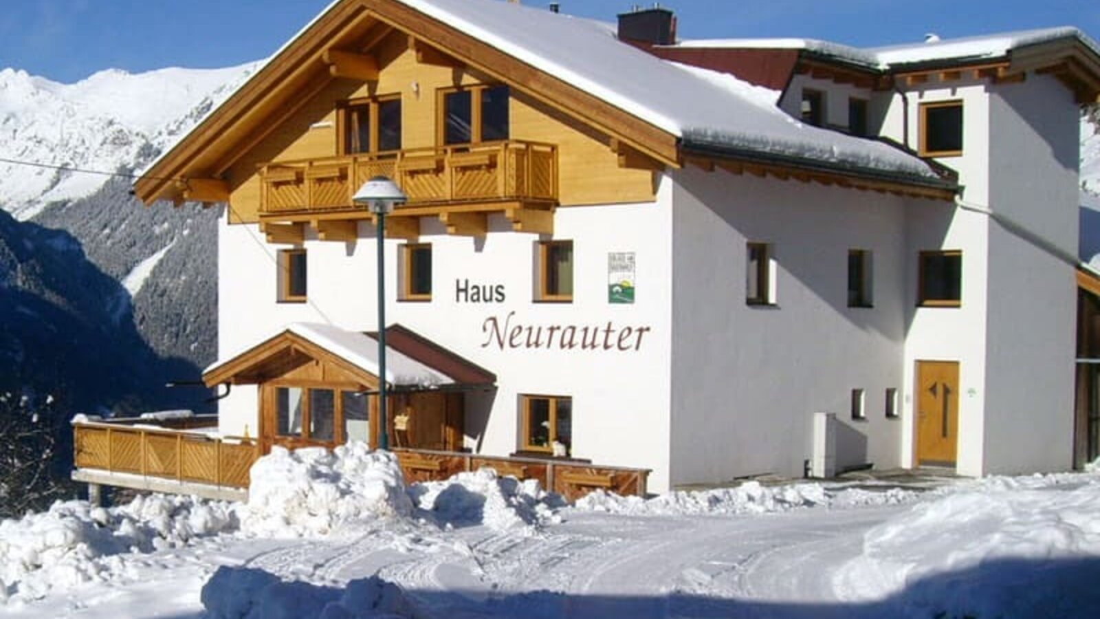 Haus Neurauter in winter