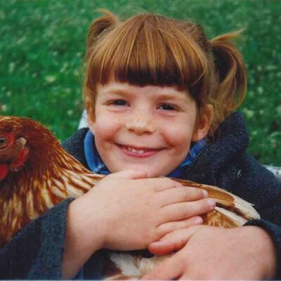 Katharina and the chicken