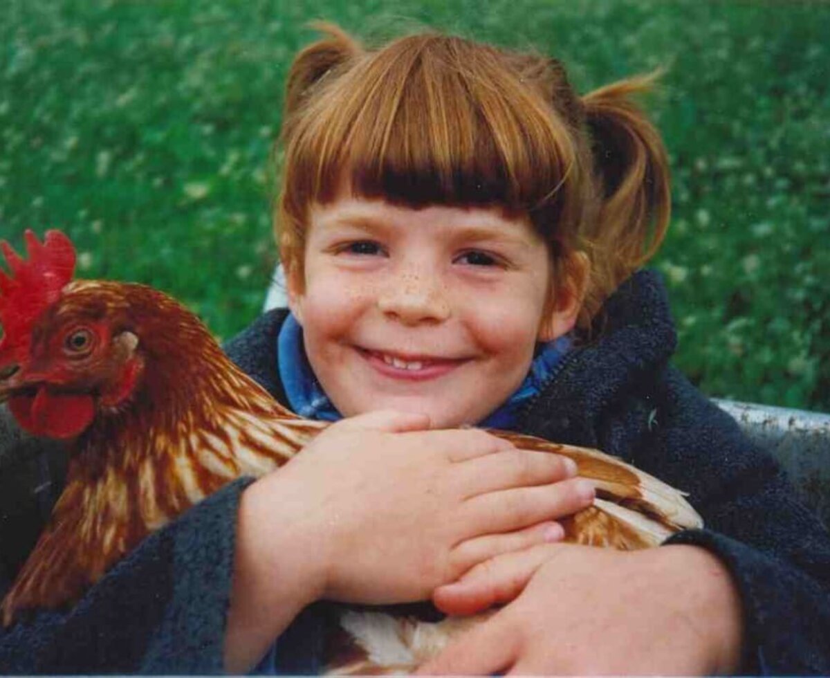 Katharina and the chicken