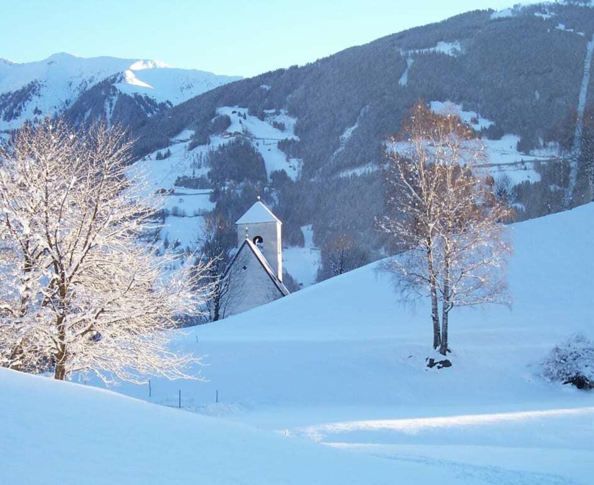 View from the farm in winter