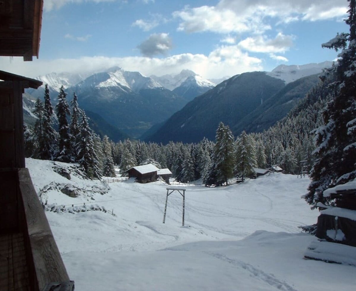 Winter on the Alpine pasture