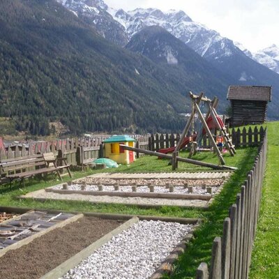 Barefoot garden and playground