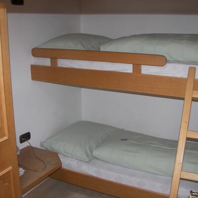 Children's room with bunk bed