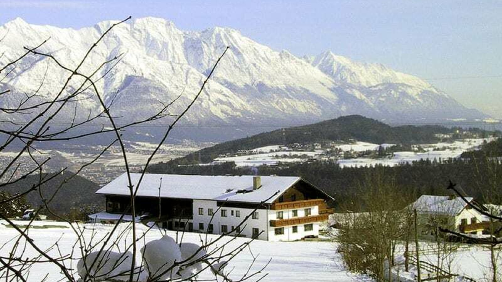 Farm in winter