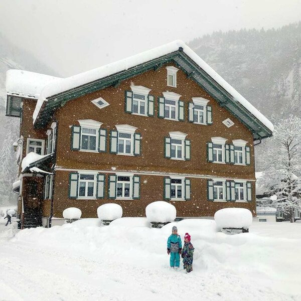 Our Wälderhaus in winter