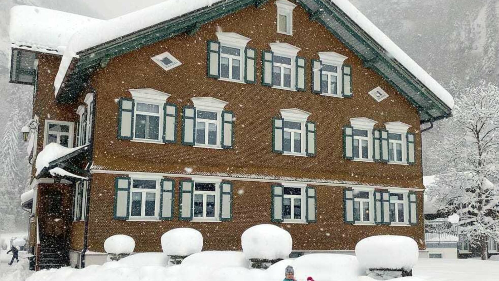 Our Wälderhaus in winter