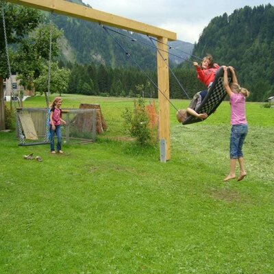 Children on the swing