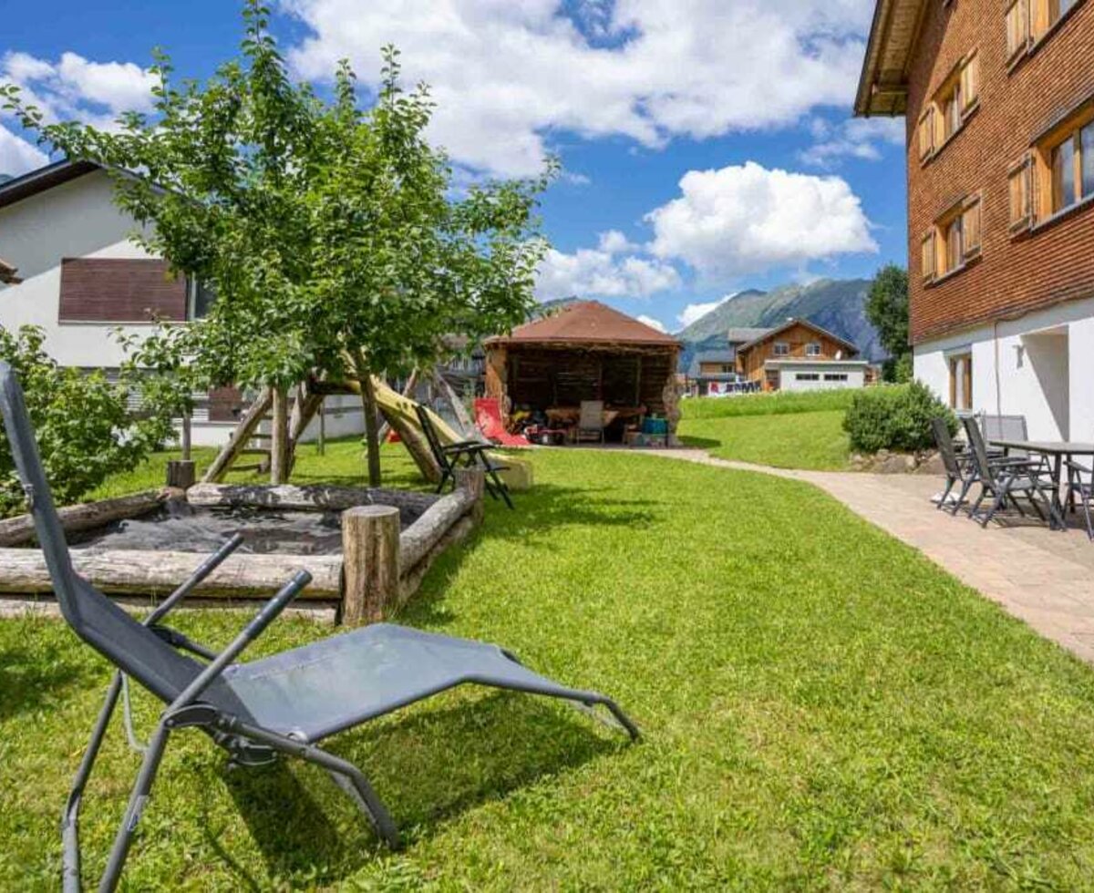 Garden and playground