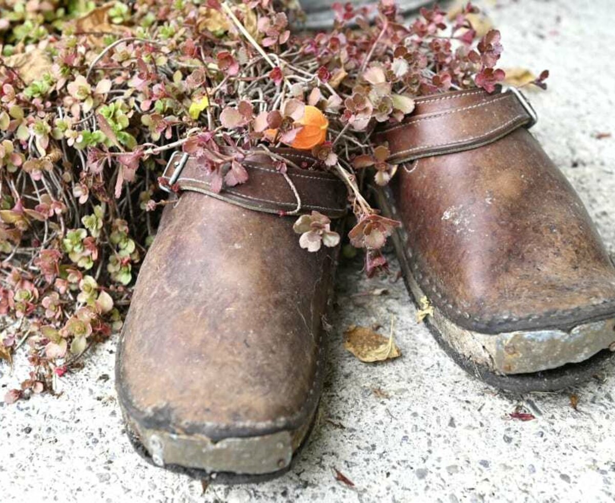 Stylish wooden shoes - tradition from the Bregenzerwald.