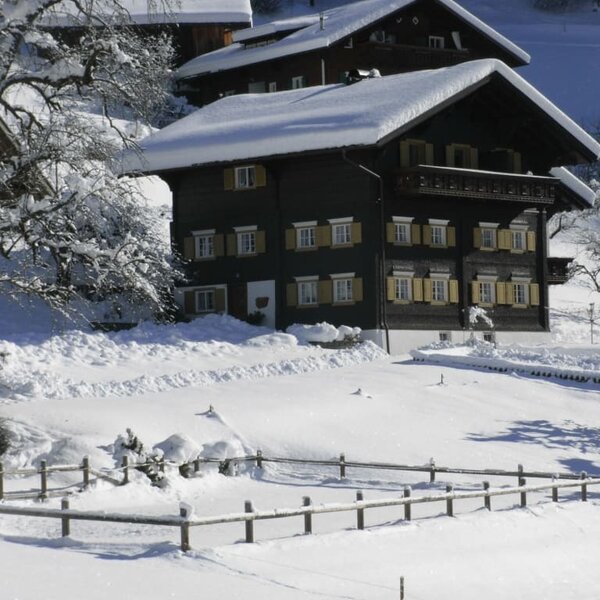 Berthold country house in winter