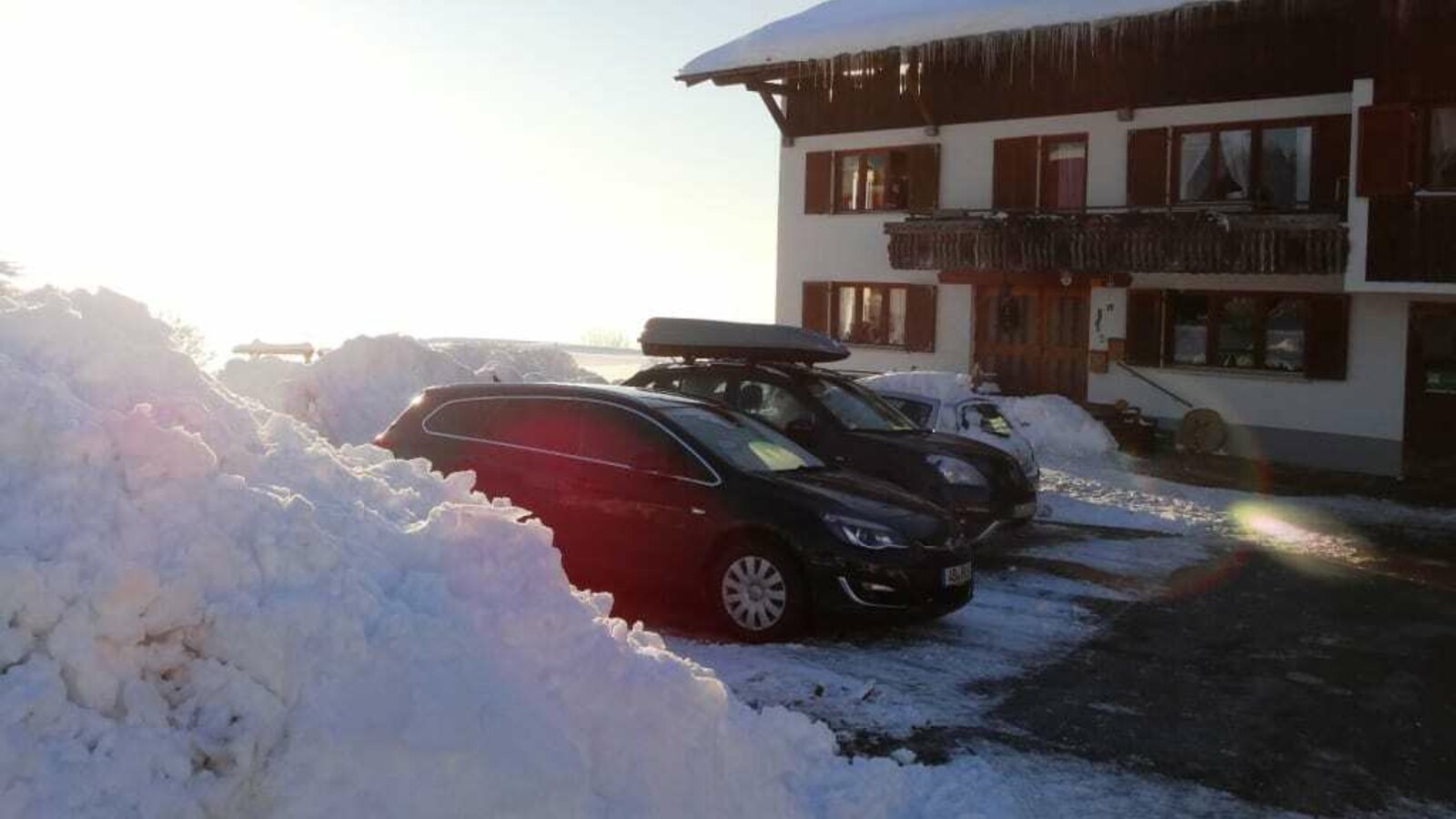 Our Sohlerhof in winter.